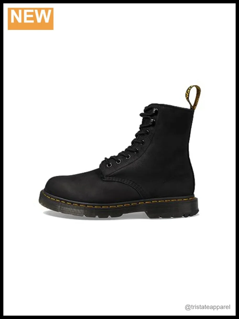 Women's Water-Resistant Leather Snow Boots with Fleece Lining and Wintergrip